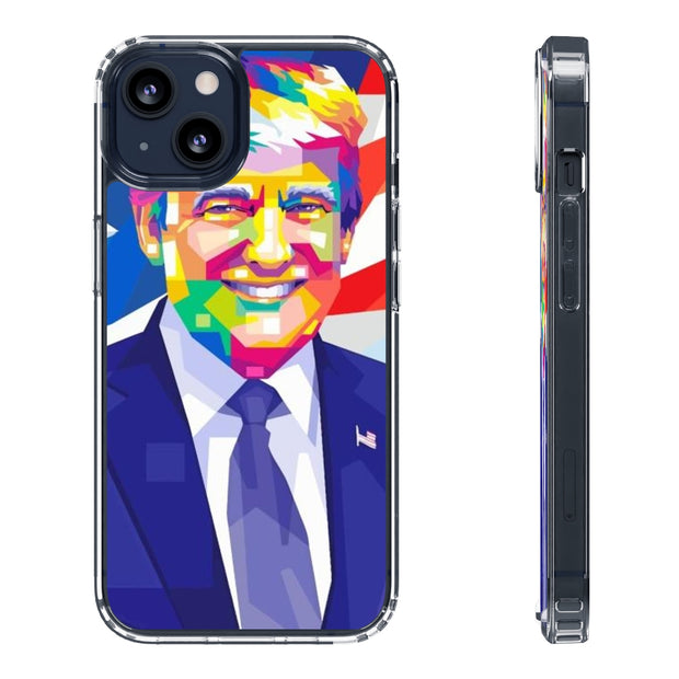 A Real President Clear Phone Case