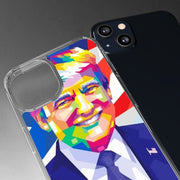A Real President Clear Phone Case